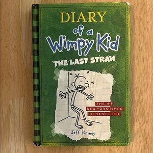 Diary of a Wimpy Kid: The Last Straw - Green Cover